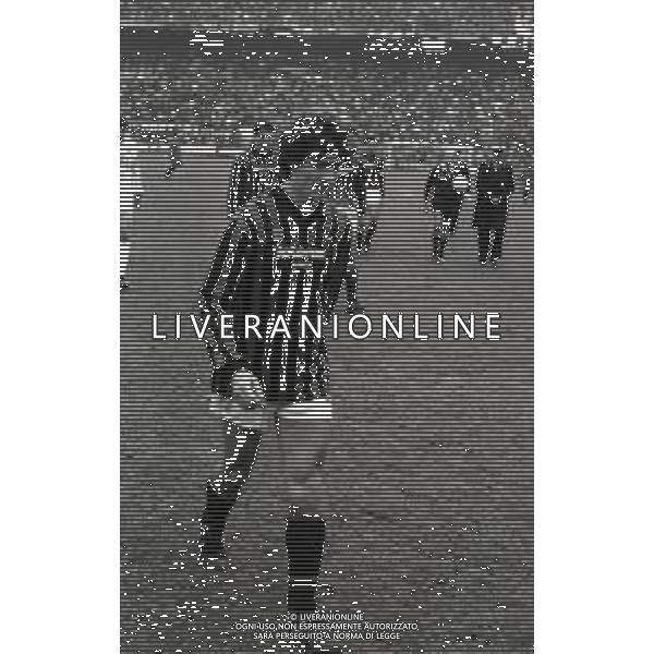 05-01-1986 MILANO CAMPIONATO DI CALCIO SERIE A MILAN BARI 0-0 NELLA FOTO PAOLO ROSSI AG ALDO LIVERANI SAS
