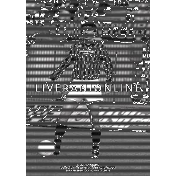 09-02-1986 MILANO CAMPIONATO DI CALCIO SERIE A MILAN SAMPDORIA 2-2 NELLA FOTO AGOSTINO DI BARTOLOMEI AG ALDO LIVERANI SAS