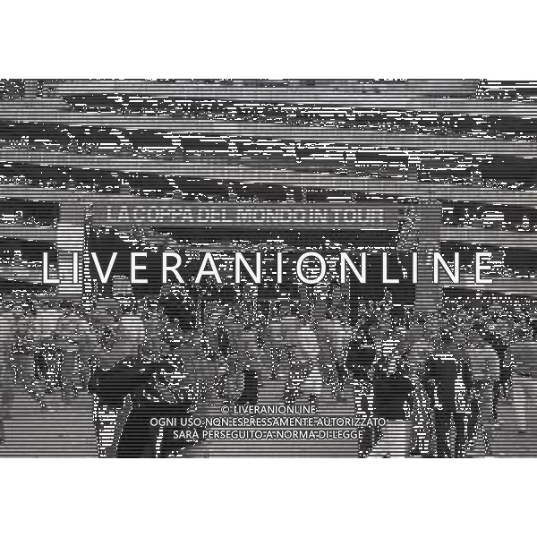 20-10-1985 MILANO CAMPIONATO DI CALCIO SERIE A MILAN TORINO 1-0 NELLA FOTO STADIO SAN SIRO AG ALDO LIVERANI SAS