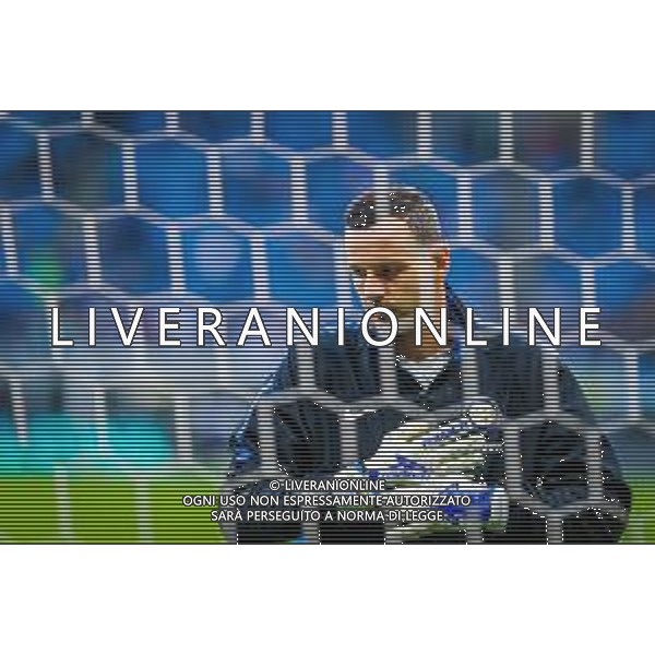 Samir Handanovic of FC Internazionale during italian soccer Serie A season 2019/20 of FC Internazionale - Photo credit Fabrizio Carabelli /LMEDIA/ AGENZIA ALDO LIVERANI SAS