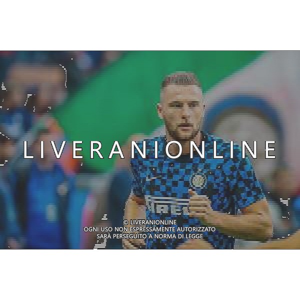 Milan Skriniar of FC Internazionale during italian soccer Serie A season 2019/20 of FC Internazionale - Photo credit Fabrizio Carabelli /LMEDIA/ AGENZIA ALDO LIVERANI SAS