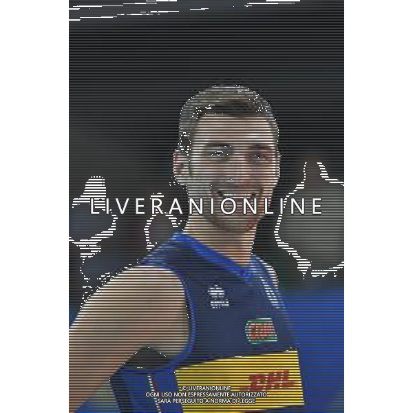 Nazionale Italiana di Volley Italy, Italia 01/01/2020 Volleyball Men Italy Team season 2019/20 Nella foto: Simone Anzani ©Lisa Guglielmo - Alessio Marini / AGENZIA ALDO LIVERANI SAS