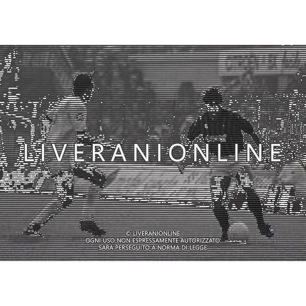 14-10-1984 MILANO CAMPIONATO DI CALCIO SERIE A MILAN ROMA 2-1 NELLA FOTO ALBERICO EVANI AG ALDO LIVERANI SAS