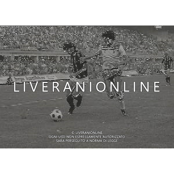 14-09-1980 MILANO CAMPIONATO DI CALCIO SERIE B MILAN BARI 1-0 NELLA FOTO GABRIELLO CAROTTI AG ALDO LIVERANI SAS