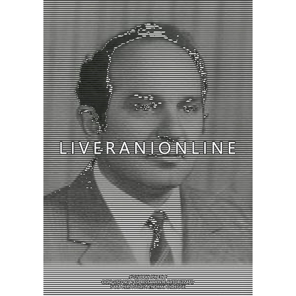 13-11-1975 VERCELLI OMICIDIO PLURIMO FAMIGLIA GRANERIS NELLA FOTO IL PAPA\' SERGIO GRANERI VITTIMA AG ALDO LIVERANI SAS