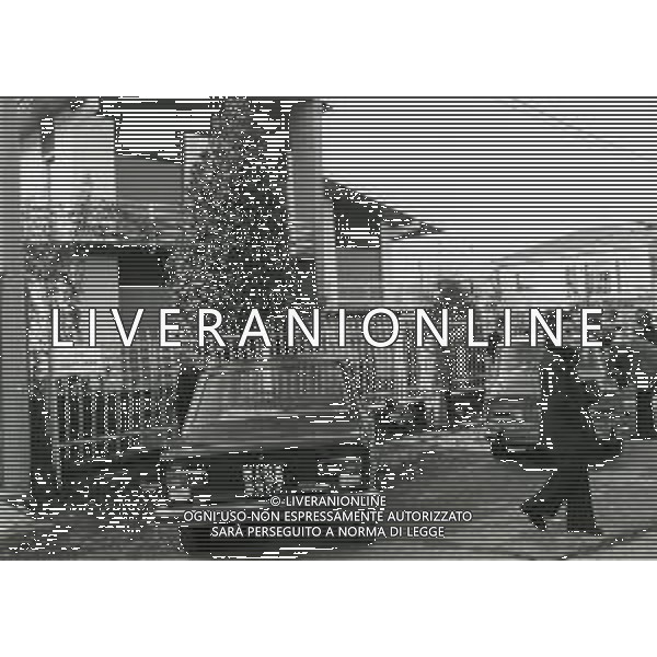 13-11-1975 VERCELLI OMICIDIO PLURIMO FAMIGLIA GRANERIS NELLA FOTO LA CASA DOVE SONO STATI TROVATI I CORPI AG ALDO LIVERANI SAS