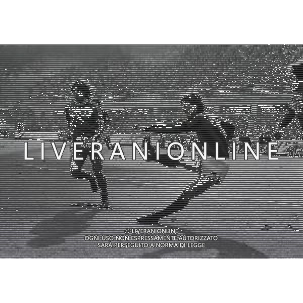 12-10-1980 MILANO CAMPIONATO DI CALCIO SERIE B MILAN VERONA 2-1 NELLA FOTO FRANCESCO VINCENZI AG ALDO LIVERANI SAS