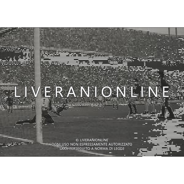13-02-1983 MILANO CAMPIONATO DI CALCIO SERIE B MILAN CATANIA 0-0 NELLA FOTO AZIONE DI GIOCO AG ALDO LIVERANI SAS