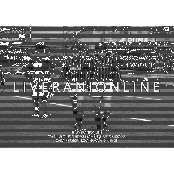 13-02-1983 MILANO CAMPIONATO DI CALCIO SERIE B MILAN CATANIA 0-0 NELLA FOTO giuseppe incocciati e vinicio verza AG ALDO LIVERANI SAS