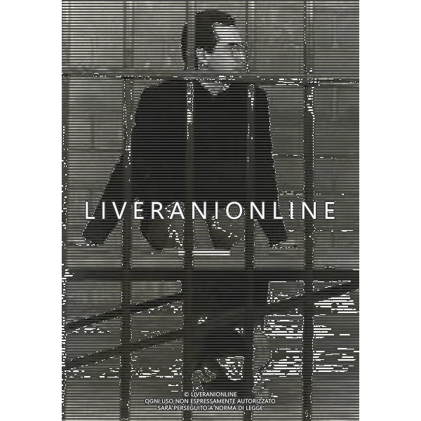 RETROSPETTIVA ROBERTO SANDALO TERRORISTA DI PRIMA LINEA NELLA FOTO ROBERTO SANDALO IN TRIBUNALE AG ALDO LIVERANI SAS