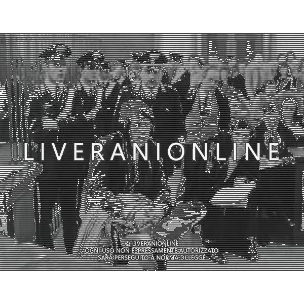 RETROSPETTIVA MICHELE VISCARDI ASSOCIATO A PL PRIMA LINEA CHE E\' STATA UN ORGANIZZAZIONE ARMATA DI ESTREMA SINISTRA ITALIANA DI STAMPO COMUNISTA NELLA FOTO MICHELE VISCARDI IN TRIBUNALE AG ALDO LIVERANI SAS