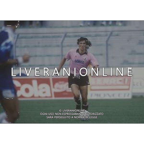 RETROSPETTIVA FELICE CENTOFANTI CALCIATORE NELLA FOTO FELICE CENTOFANTI CON LA MAGLIA DEL PALERMO CALCIO NELL\'ANNO 1991-1992 AG ALDO LIVERANI SAS