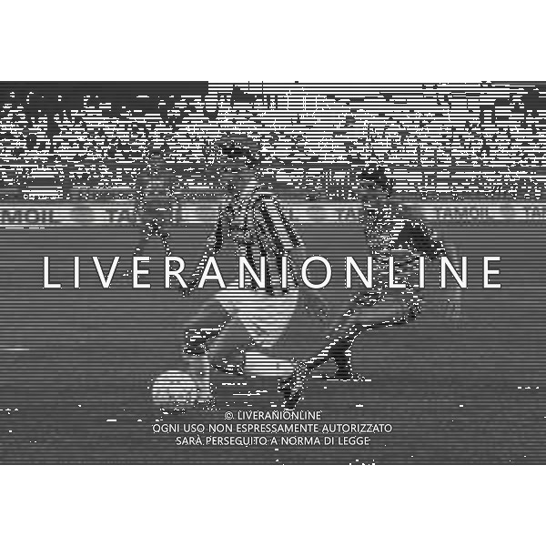 08-09-1993 TORINO-CAMPIONATO DI CALCIO JUVENTUS SAMPDORIA 3-1 NELLA FOTO GIANCARLO MAROCCHI E MAURO BERTARELLI AG ALDO LIVERANI SAS