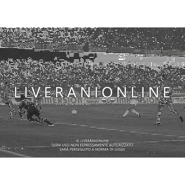08-09-1993 TORINO-CAMPIONATO DI CALCIO JUVENTUS SAMPDORIA 3-1 NELLA FOTO GOAL ANTONIO CONTE AG ALDO LIVERANI SAS