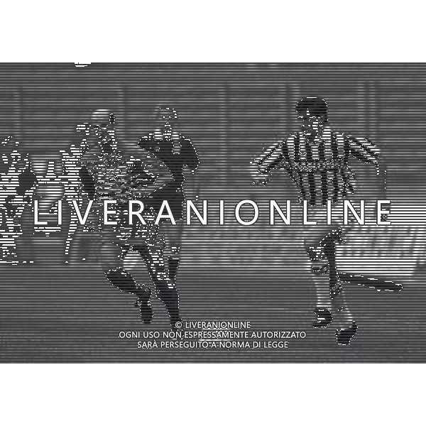 08-09-1993 TORINO-CAMPIONATO DI CALCIO JUVENTUS SAMPDORIA 3-1 NELLA FOTO MORENO TORRICELLI E ATTILIO LOMBARDO AG ALDO LIVERANI SAS