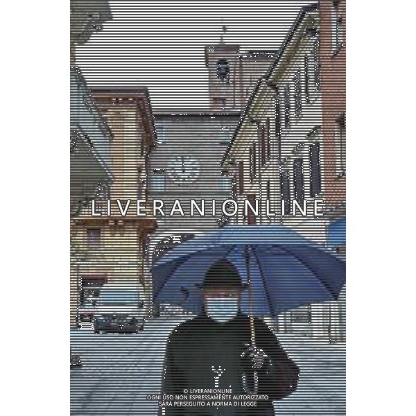 IMOLA 27 03 2020 CORONAVIRUS LE CAMPANE DEL COMUNE DI IMOLA A MEZZOGIORNO SUONANO "A LUTTO"A RICORDO E MEMORIA DI TUTTE LE PERSONE DECEDUTE IN QUESTO PERIODO FOTO GIANNI SANNA-AG ALDO LIVERANI SAS