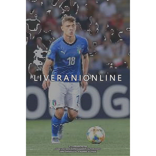 Nazionale Italiana di Calcio Italy, Italia 01/01/2020 Italy Under 21 soccer national team Nella foto: Nicolo Barella ©Lisa Guglielmi - Alessio Marini / AGENZIA ALDO LIVERANI SAS