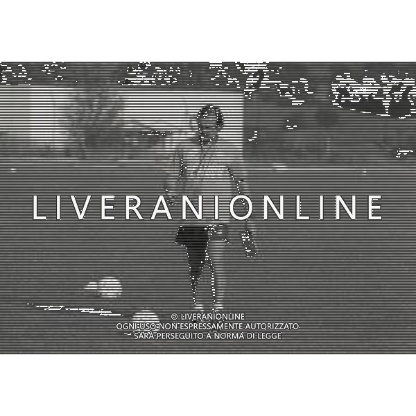 1994 SARNANO ALLENAMENTO ESTIVO PRE CAMPIONATO NAPOLI CALCIO NELLA FOTO VINCENZO GUERINI ALLENATORE NAPOLI CALCIO AG ALDO LIVERANI SAS