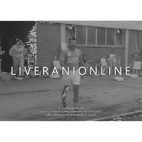 1994 SARNANO ALLENAMENTO ESTIVO PRE CAMPIONATO NAPOLI CALCIO NELLA FOTO ALAIN BOGHOSSIAN AG ALDO LIVERANI SAS