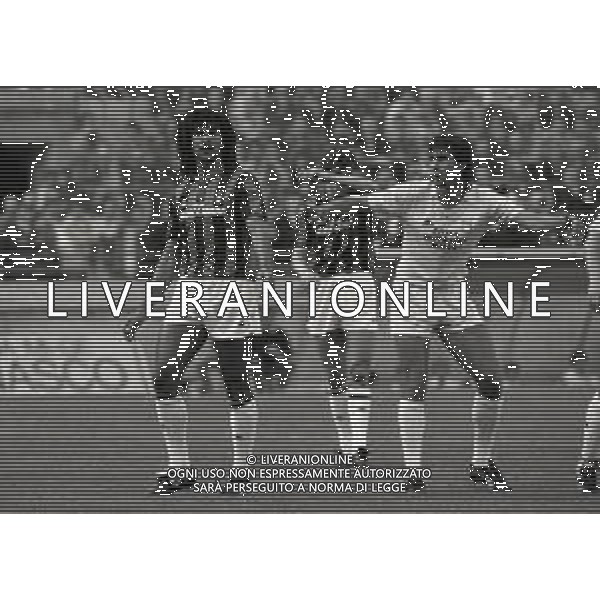 23-10-1988 MILANO CAMPIONATO DI CALCIO SERIE A MILAN LAZIO 0-0 NELLA FOTO RUUD GULLIT E ANGELO GREGUCCI AG ALDO LIVERANI SAS