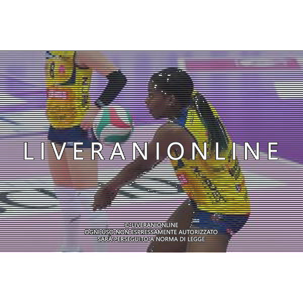 Campionato di Volley Serie A1 Femminile 2019/2020 Treviso, Italia 01/01/2020 Italian Volleyball Serie A1 Women season 2019/20 Nella foto: Miriam Sylla (Conegliano) ©Flavio Pavanello - Alessio Marini / AGENZIA ALDO LIVERANI SAS