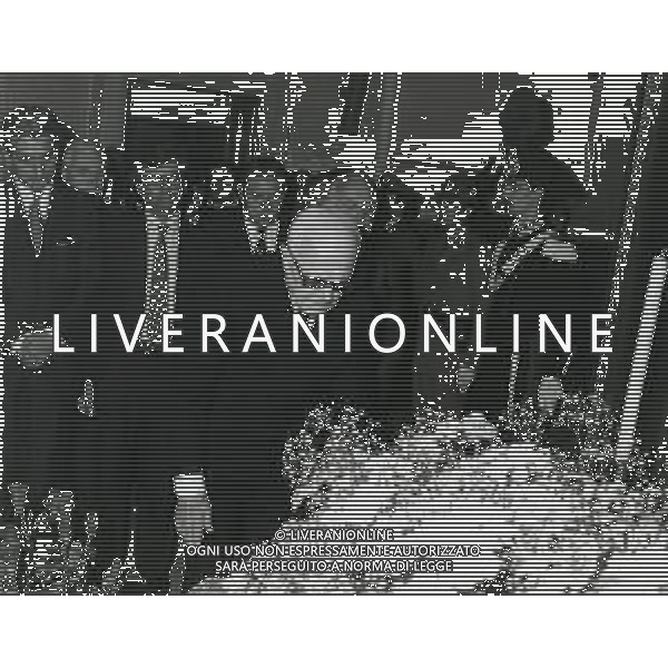RETROSPETTIVA SANDRO PERTINI POLITICO NELLA FOTO FUNERALI DEL MAGISTRATO BRUNO CACCIA A TORINO PRESENTE IL CAPO DI STATO ITALIANO SANDRO PERTINI NELL\'ANNO 1983 AG ALDO LIVERANI SAS