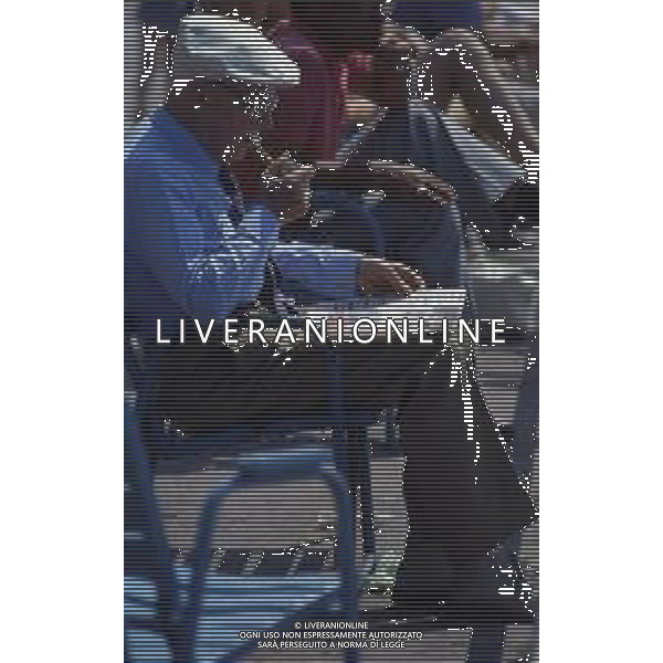 RETROSPETTIVA SANDRO PERTINI POLITICO NELLA FOTO SANDRO PERTINI IN VACANZE A NIZZA NELL\'ANNO 1985 AG ALDO LIVERANI SAS