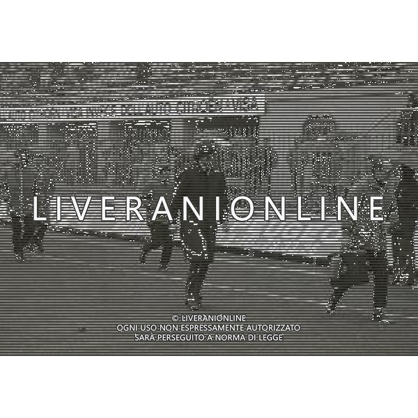 26-04-1981 MILANO CAMPIONATO DI CALCIO SERIE B MILAN LR VICENZA 2-0 NELLA FOTO MASSIMO GIACOMINI AG ALDO LIVERANI SAS