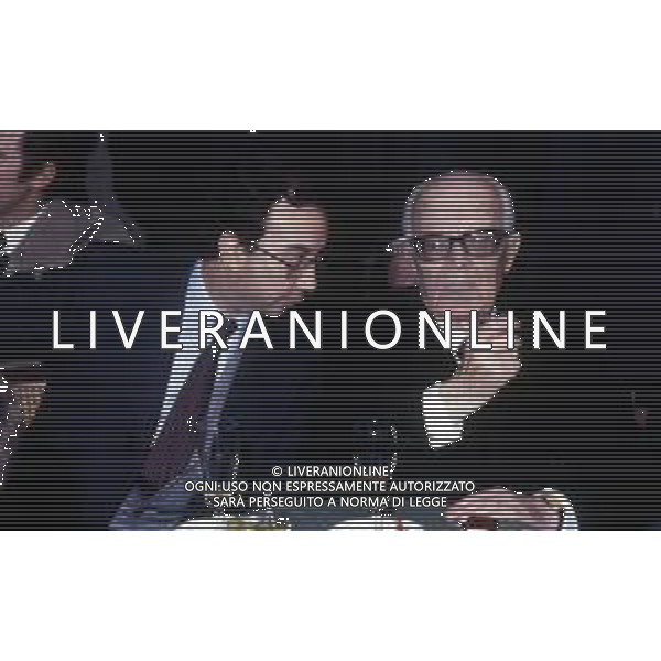 RETROSPETTIVA SANDRO PERTINI POLITICO NELLA FOTO SANDRO PERTINI PRESIDENTE DELLA REPUBBLICA ITALIANA CON IL SINDACO DI MILANO CARLO TOGNOLI AG ALDO LIVERANI SAS