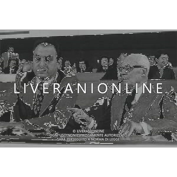 RETROSPETTIVA SANDRO PERTINI POLITICO NELLA FOTO SANDRO PERTINI CON MOSCA AG ALDO LIVERANI SAS