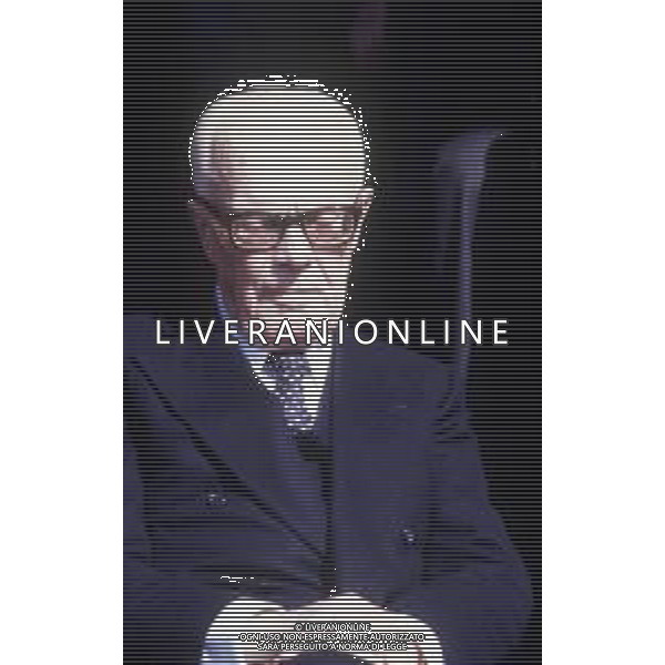 RETROSPETTIVA SANDRO PERTINI POLITICO NELLA FOTO SANDRO PERTINI AG ALDO LIVERANI SAS