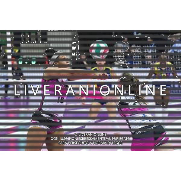 Campionato di Volley Serie A1 Femminile 2019/2020 Treviso, Italia 01/01/2020 Italian Volleyball Serie A1 Women season 2019/20 Nella foto: Deja Sabine Harris (Caserta) ©Flavio Pavanello - Alessio Marini / AGENZIA ALDO LIVERANI SAS