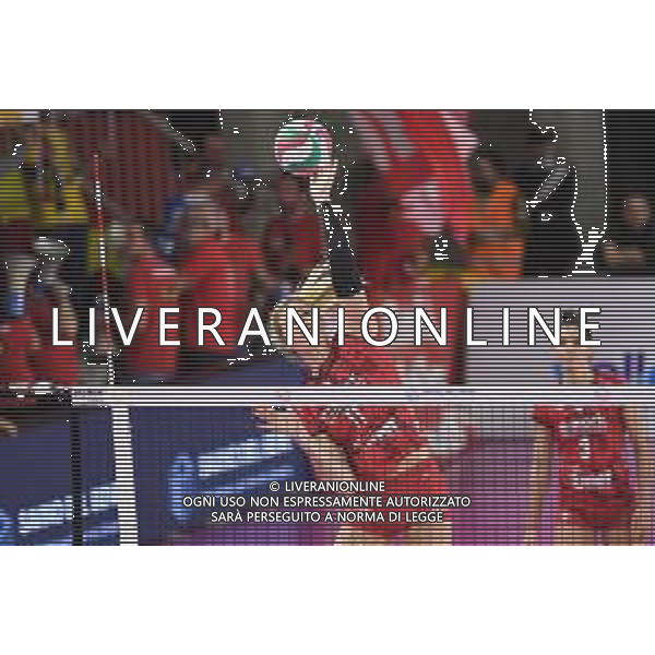 Campionato di Volley Serie A1 Femminile 2019/2020 Firenze, Italia 01/01/2020 Italian Volleyball Serie A1 Women season 2019/20 Nella foto: Karsta Lowe (Unet E-Work Busto Arsizio) ©Lisa Guglielmi - Alessio Marini / AGENZIA ALDO LIVERANI SAS