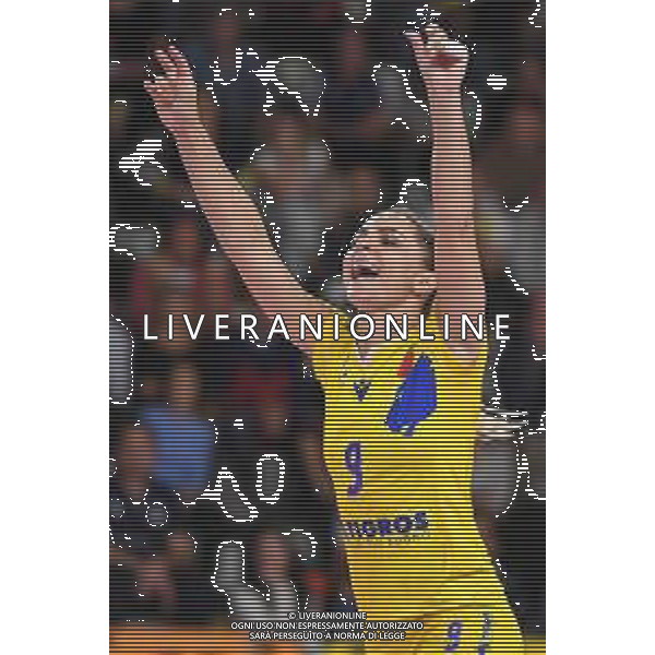 Campionato di Volley Serie A1 Femminile 2019/2020 Firenze, Italia 01/01/2020 Italian Volleyball Serie A1 Women season 2019/20 Nella foto: Giulia Leonardi (Unet E-Work Busto Arsizio) ©Lisa Guglielmi - Alessio Marini / AGENZIA ALDO LIVERANI SAS