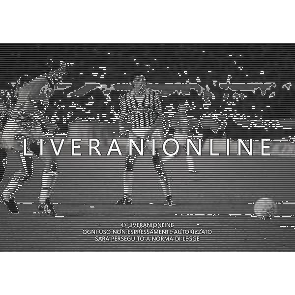 14-09-1988 TORINO-COPPA ITALIA JUVENTUS ASCOLI 0-2 NELLA FOTO SILVANO FONTOLAN E ALESSANDRO ALTOBELLI AG ALDO LIVERANI SAS