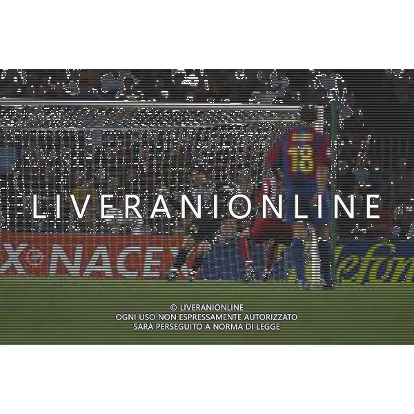 05-09-2002 BARCELLONA- BARCELLONA ATLETICO MADRID NELLA FOTO VICTOR VALDES AG ALDO LIVERANI SAS