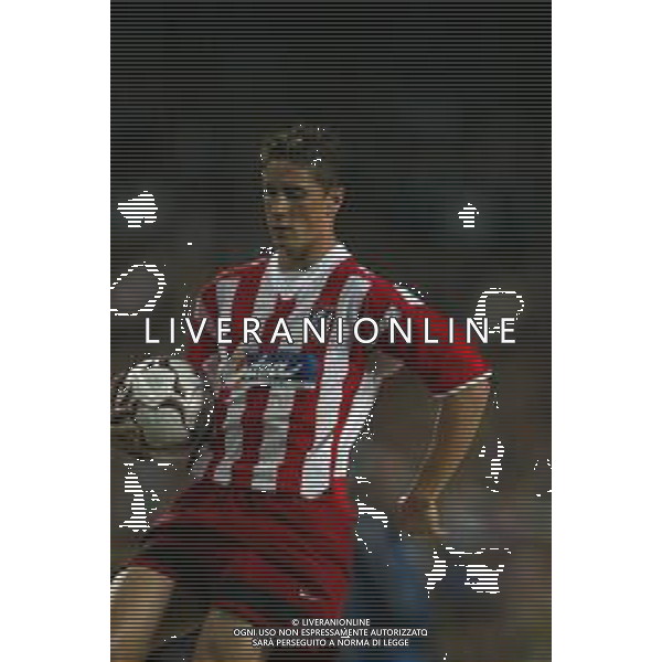 05-09-2002 BARCELLONA- BARCELLONA ATLETICO MADRID NELLA FOTO FERNANDO TORRES AG ALDO LIVERANI SAS