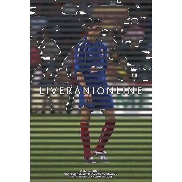 05-09-2002 BARCELLONA- BARCELLONA ATLETICO MADRID NELLA FOTO FERNANDO TORRES AG ALDO LIVERANI SAS