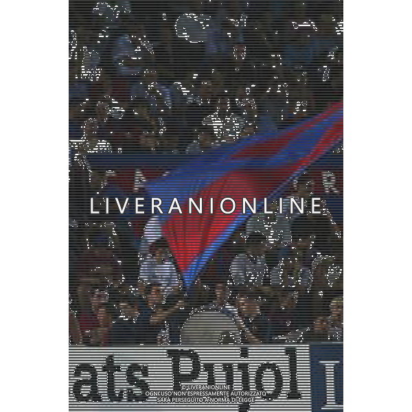 05-09-2002 BARCELLONA- BARCELLONA ATLETICO MADRID NELLA FOTO TIFOSI BARCELLONA CALCIO AG ALDO LIVERANI SAS