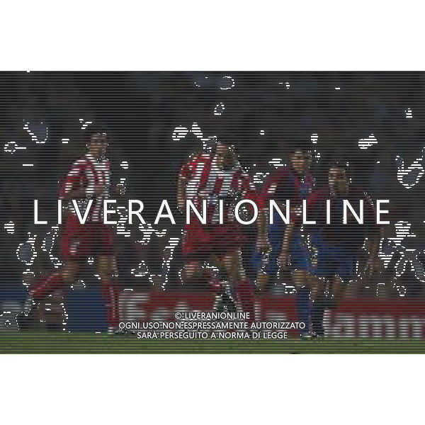 05-09-2002 BARCELLONA- BARCELLONA ATLETICO MADRID NELLA FOTO AG ALDO LIVERANI SAS