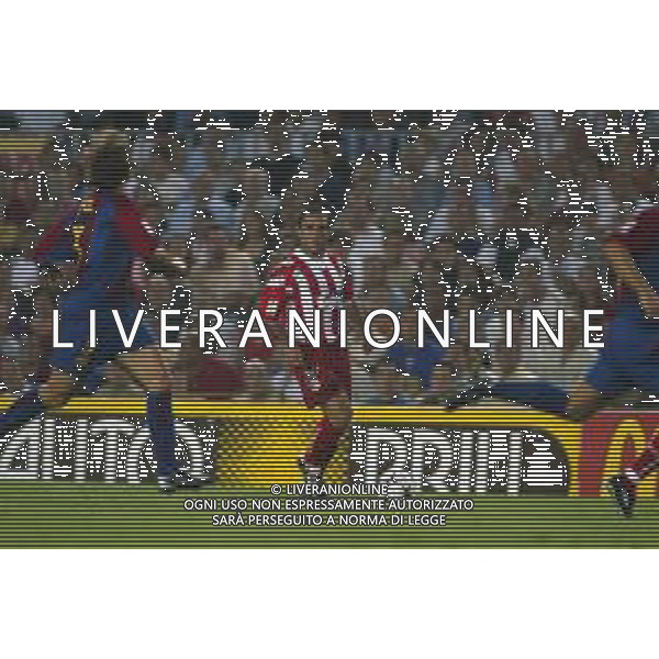 05-09-2002 BARCELLONA- BARCELLONA ATLETICO MADRID NELLA FOTO AG ALDO LIVERANI SAS