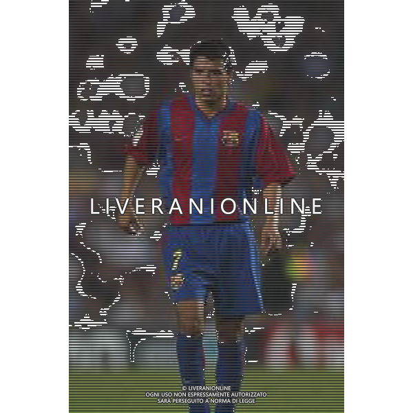 05-09-2002 BARCELLONA- BARCELLONA ATLETICO MADRID NELLA FOTO JAVIER SAVIOLA AG ALDO LIVERANI SAS