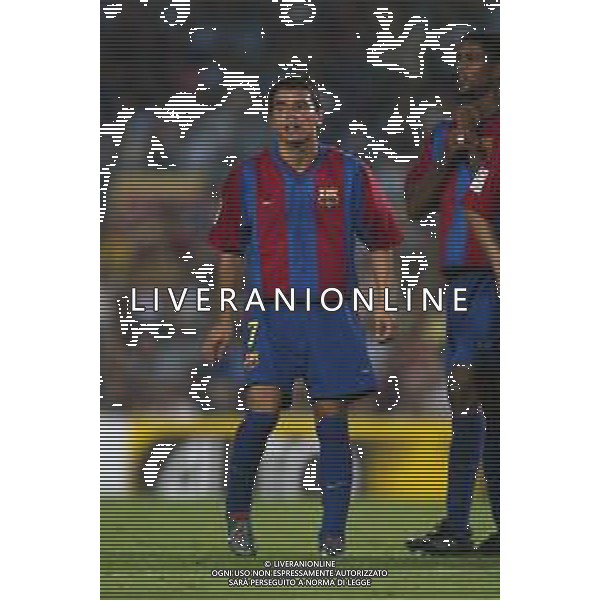 05-09-2002 BARCELLONA- BARCELLONA ATLETICO MADRID NELLA FOTO JAVIER SAVIOLA AG ALDO LIVERANI SAS
