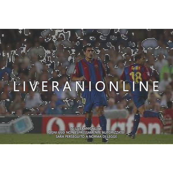 05-09-2002 BARCELLONA- BARCELLONA ATLETICO MADRID NELLA FOTO Juan Román Riquelme AG ALDO LIVERANI SAS