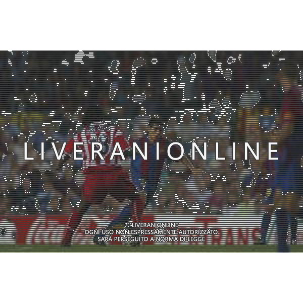 05-09-2002 BARCELLONA- BARCELLONA ATLETICO MADRID NELLA FOTO Juan Román Riquelme AG ALDO LIVERANI SAS