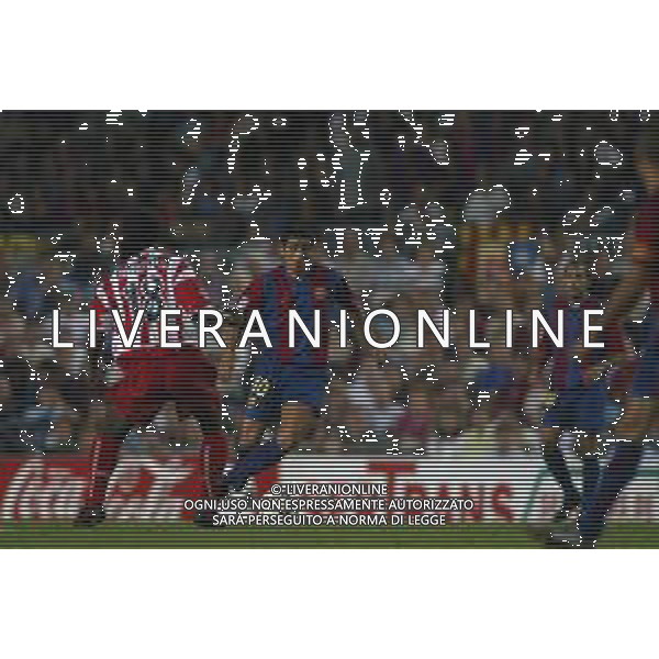 05-09-2002 BARCELLONA- BARCELLONA ATLETICO MADRID NELLA FOTO Juan Román Riquelme AG ALDO LIVERANI SAS