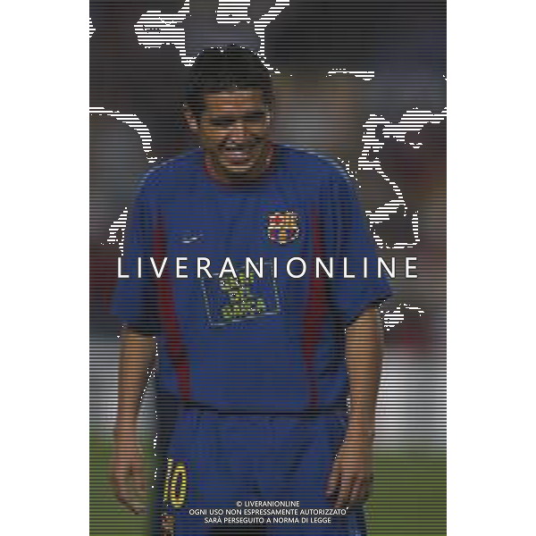 05-09-2002 BARCELLONA- BARCELLONA ATLETICO MADRID NELLA FOTO Juan Román Riquelme AG ALDO LIVERANI SAS