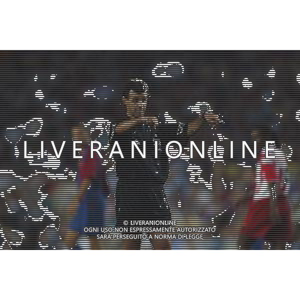 05-09-2002 BARCELLONA- BARCELLONA ATLETICO MADRID NELLA FOTO ARBITRO MUGUEL ANGEL PEREZ LASA AG ALDO LIVERANI SAS
