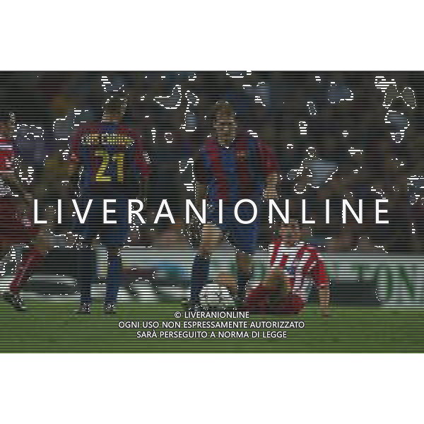 05-09-2002 BARCELLONA- BARCELLONA ATLETICO MADRID NELLA FOTO GAIZKA MENDIETA AG ALDO LIVERANI SAS