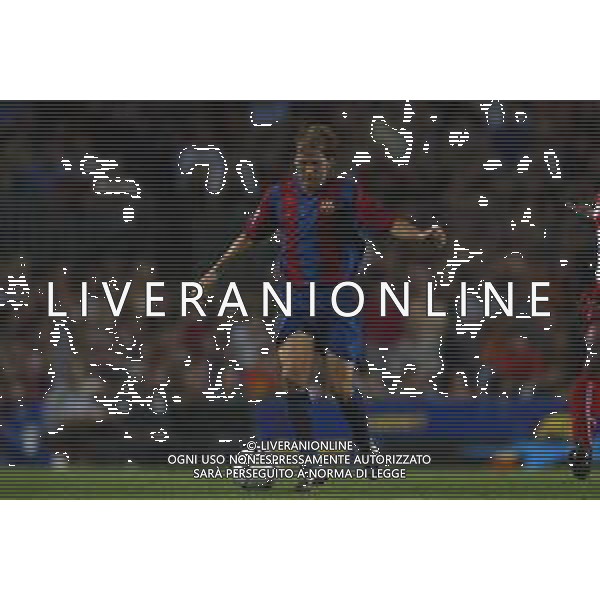 05-09-2002 BARCELLONA- BARCELLONA ATLETICO MADRID NELLA FOTO GAIZKA MAENDIETA AG ALDO LIVERANI SAS